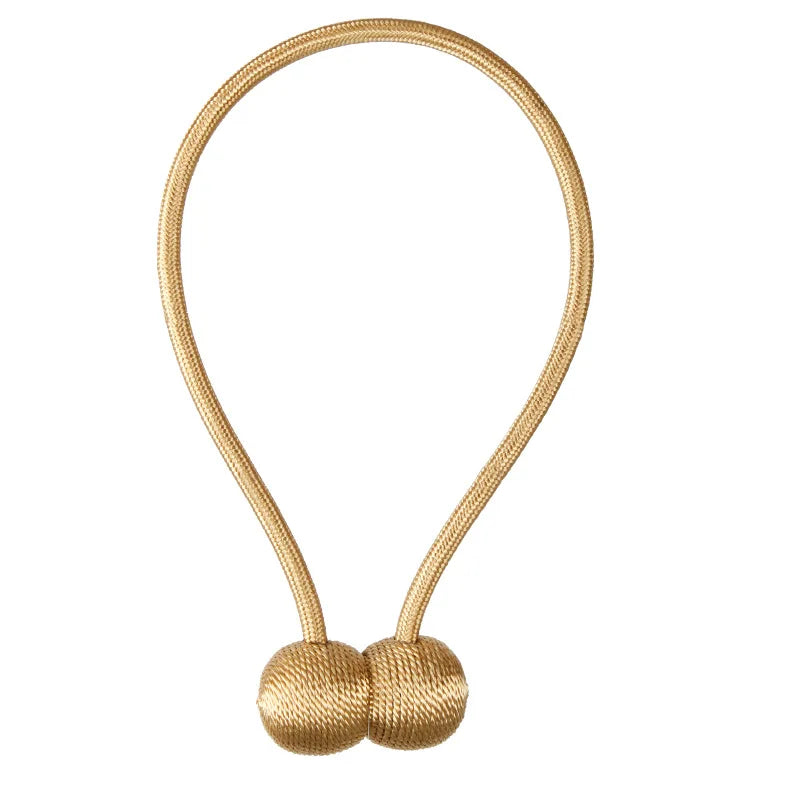 Magnetic Ball Curtain Tiebacks