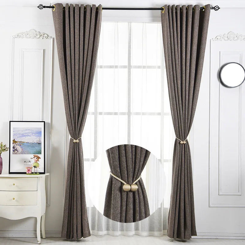 Magnetic Ball Curtain Tiebacks