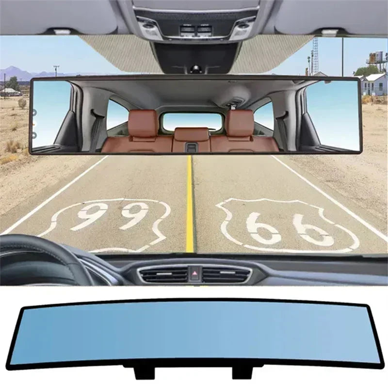 WideView™ – Anti-Glare Panoramic Rearview Mirror