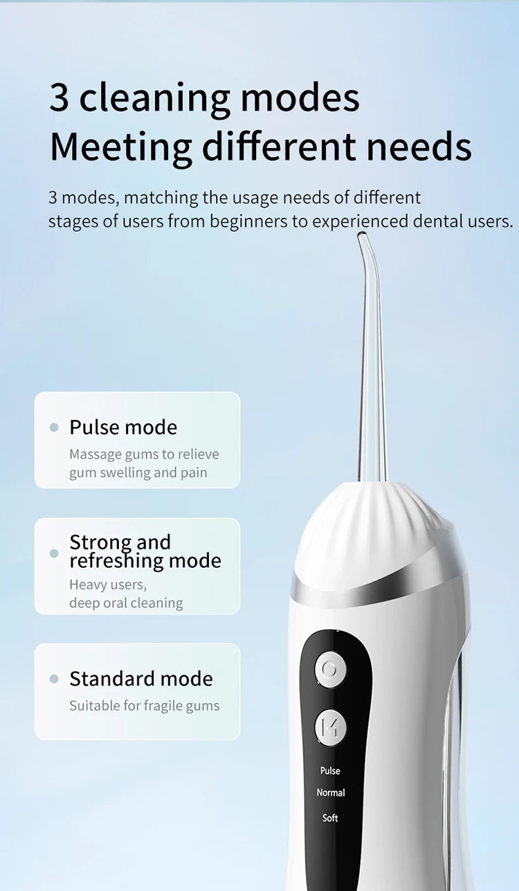 Waterproof Rechargeable Dental Cleaner