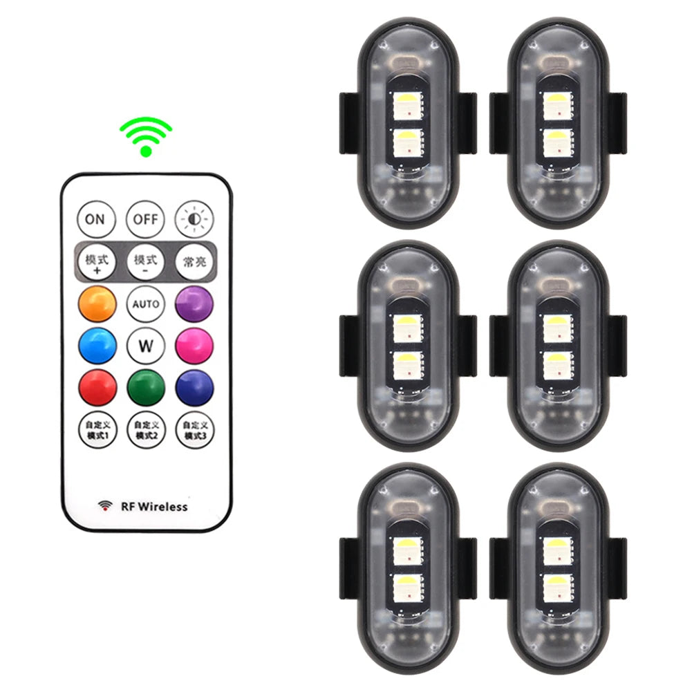 Lumipro™ – Wireless RGB LED Lights with Remote Control