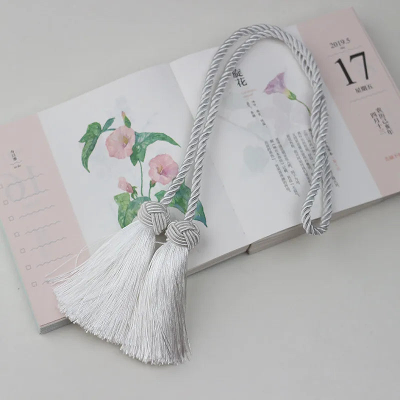 Curtain Tiebacks With 2 Head Tassels