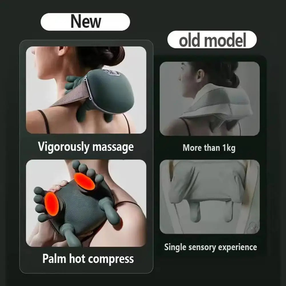 NeckPRO β Deep Tissue Neck & Shoulder Massager (Green)