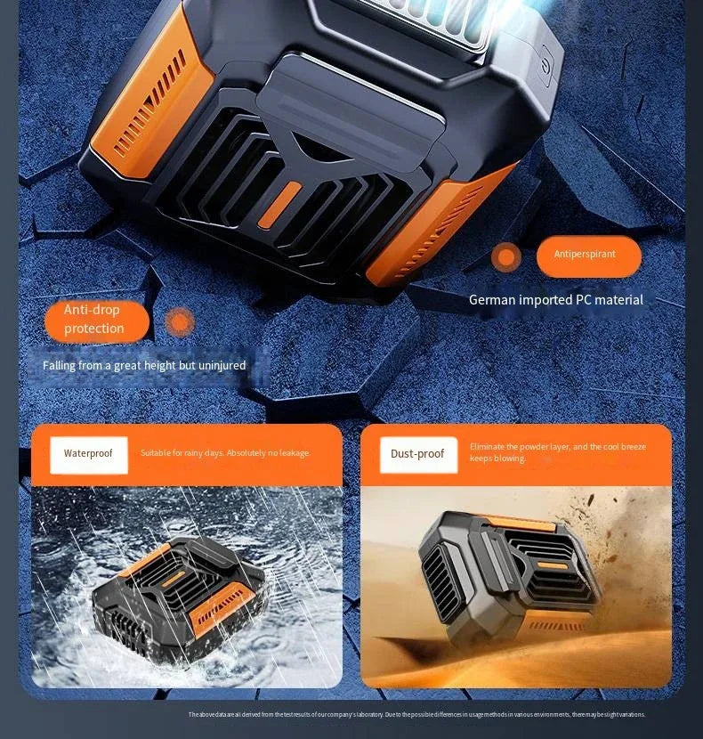 Portable Waist AC with PowerBank