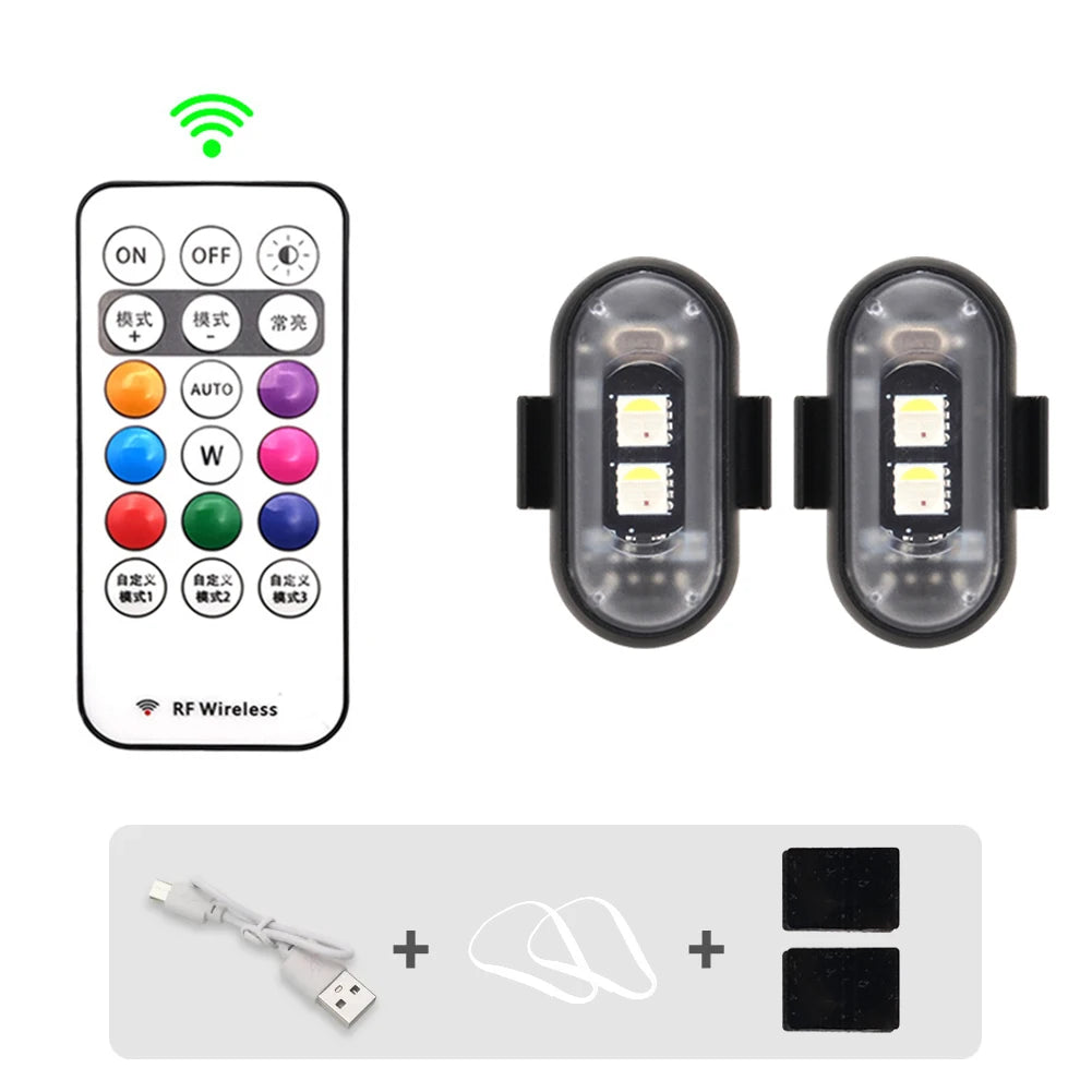 Lumipro™ – Wireless RGB LED Lights with Remote Control