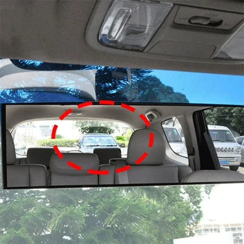 WideView™ – Anti-Glare Panoramic Rearview Mirror