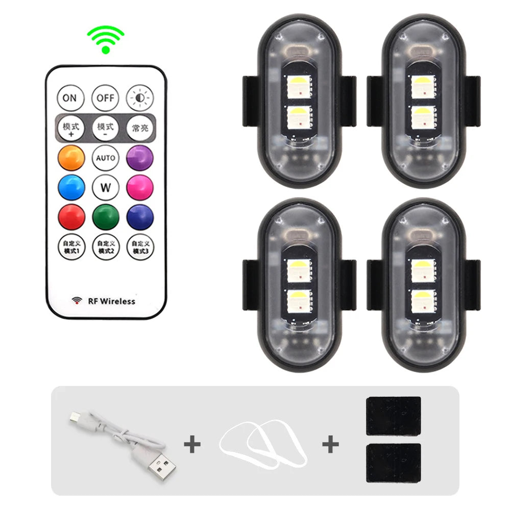 Lumipro™ – Wireless RGB LED Lights with Remote Control