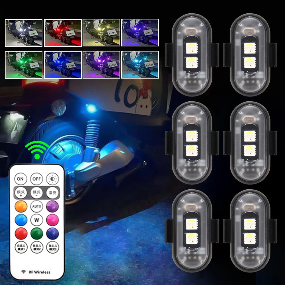 Lumipro™ – Wireless RGB LED Lights with Remote Control