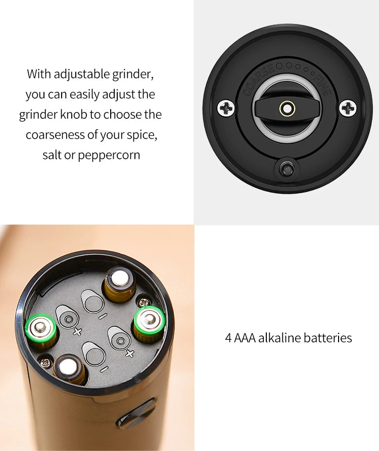 SuperGrinder: Automatic Salt Pepper Grinder