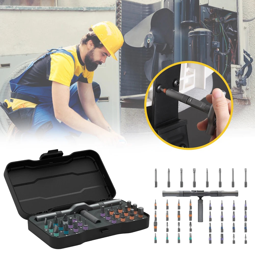 MagScrew™ 24-in-1 Ratchet Precision Screwdriver Set