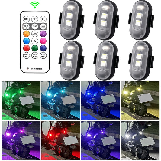 Lumipro™ – Wireless RGB LED Lights with Remote Control