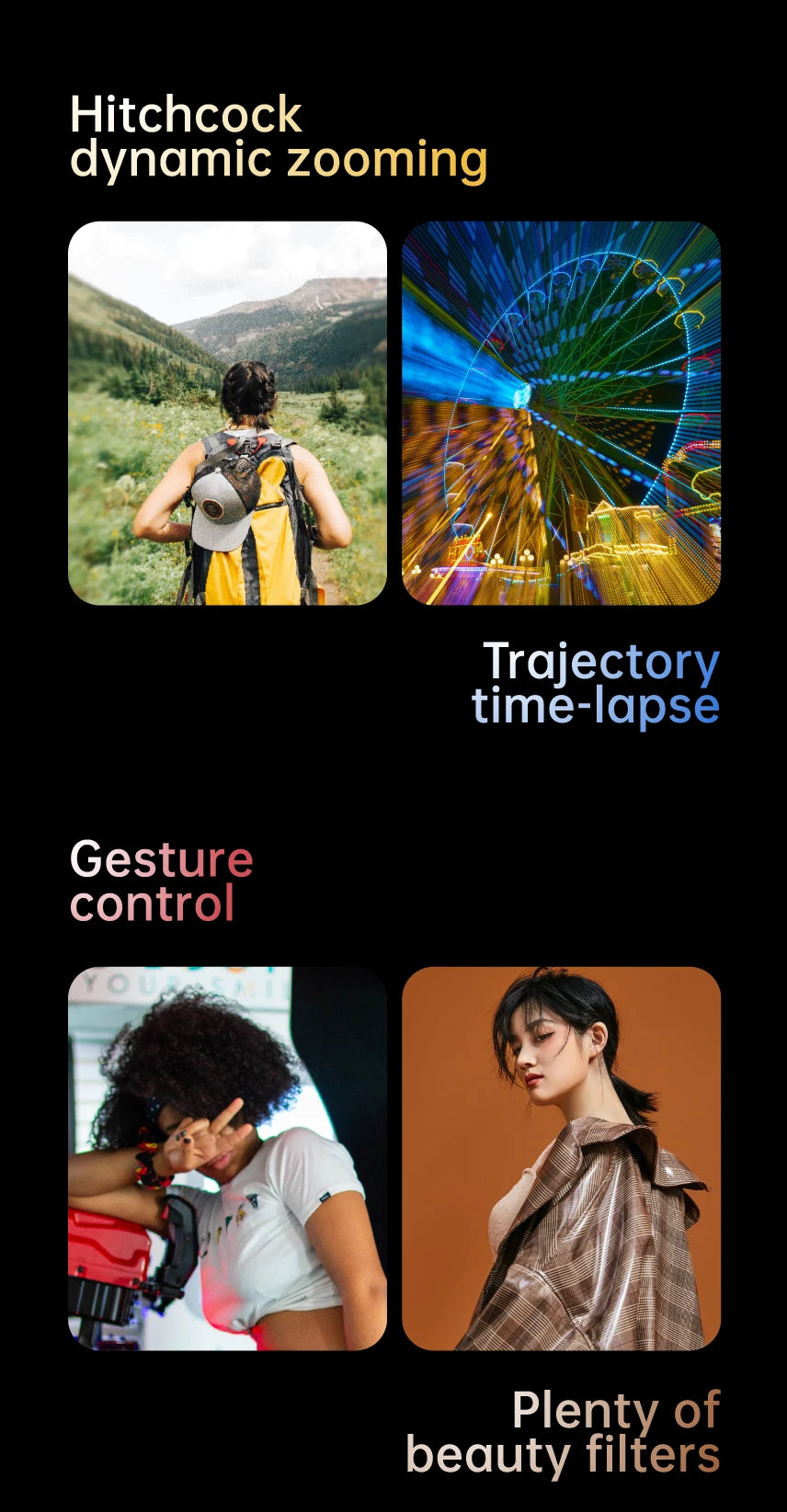 3-Axis Handheld Gimbal with Face Tracking