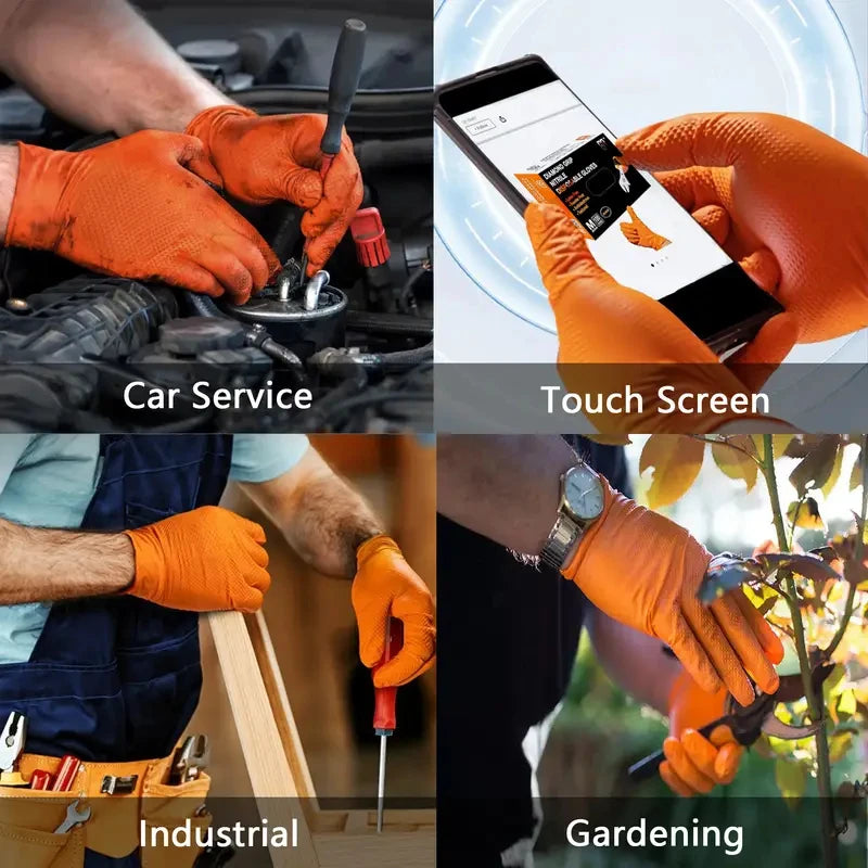 Super Heavy Duty Nitrile Gloves