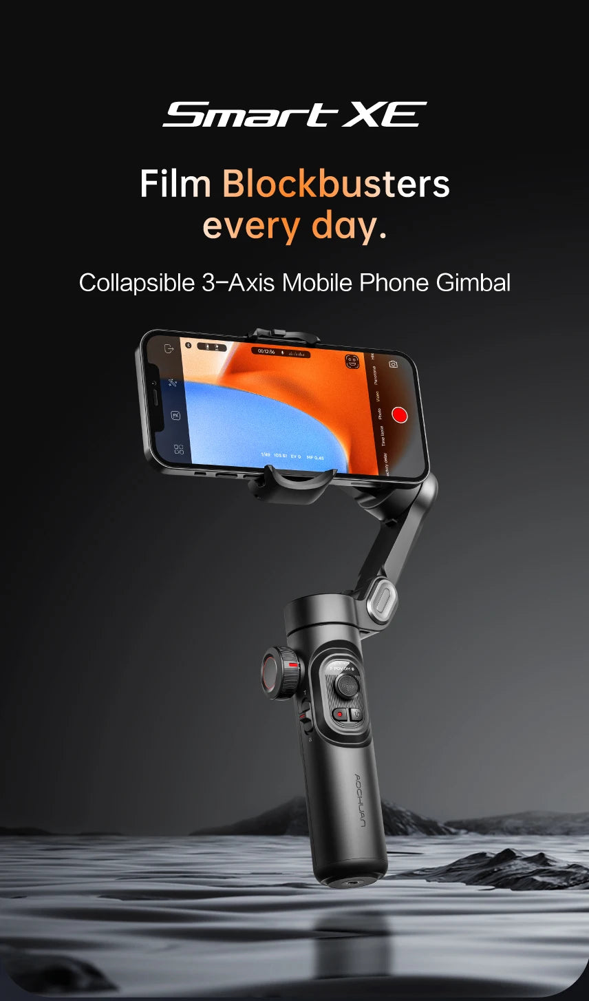 3-Axis Handheld Gimbal with Face Tracking