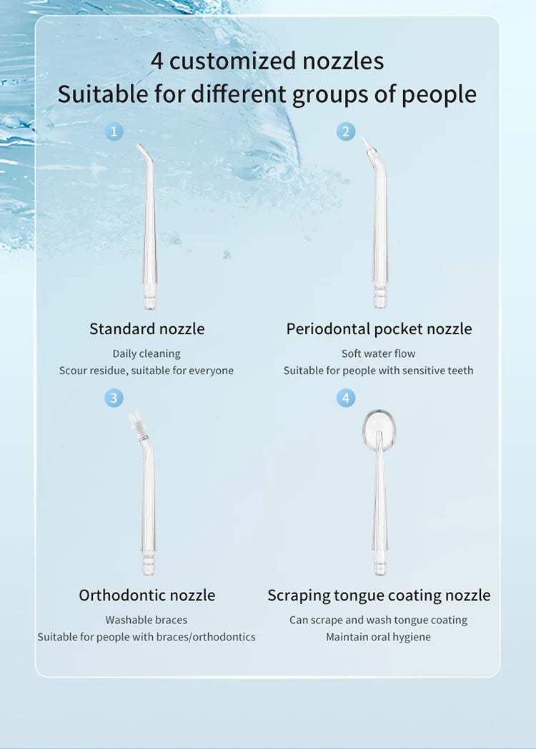 Waterproof Rechargeable Dental Cleaner