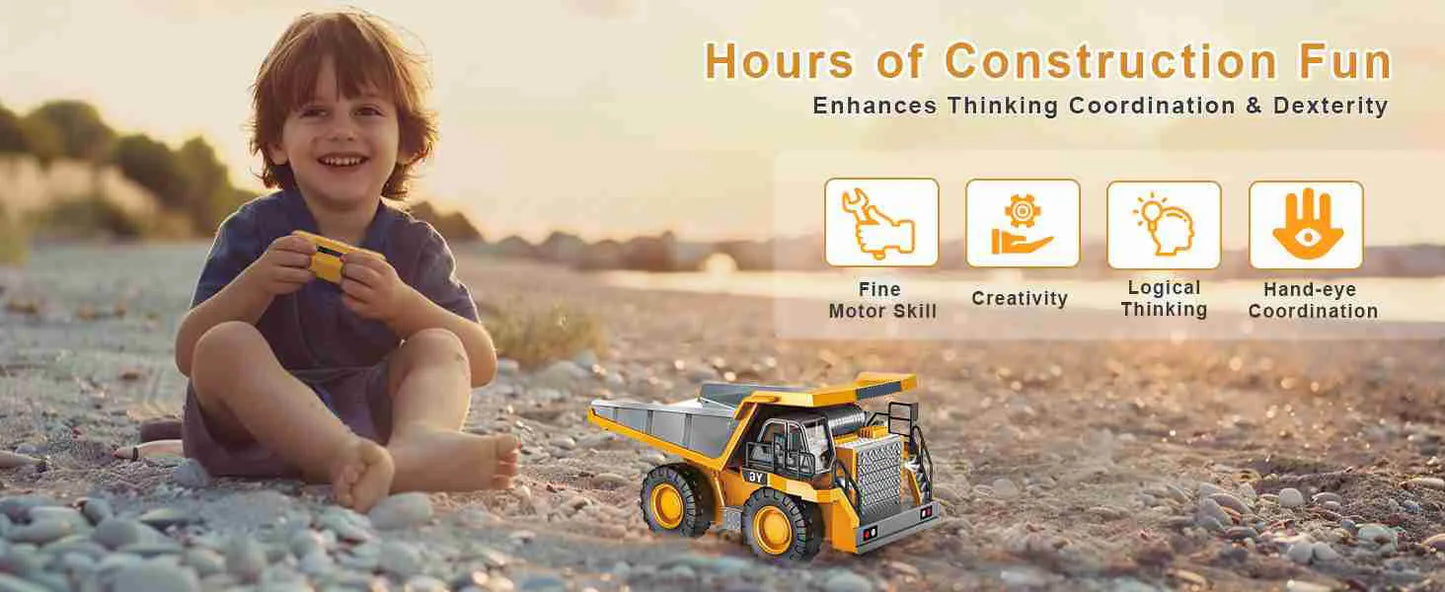 MegaMover™ 9-Channel Remote Control Dump Truck