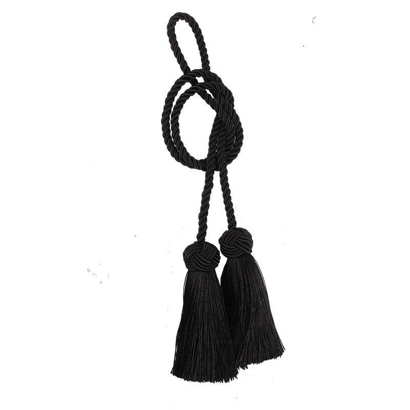 Curtain Tiebacks With 2 Head Tassels