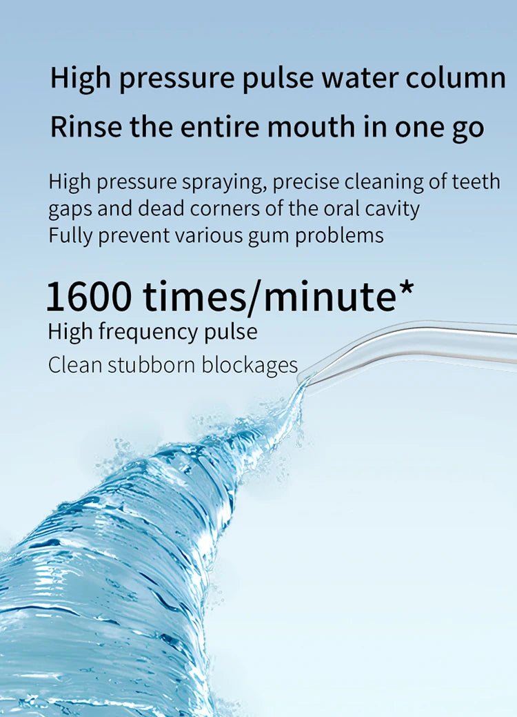Waterproof Rechargeable Dental Cleaner