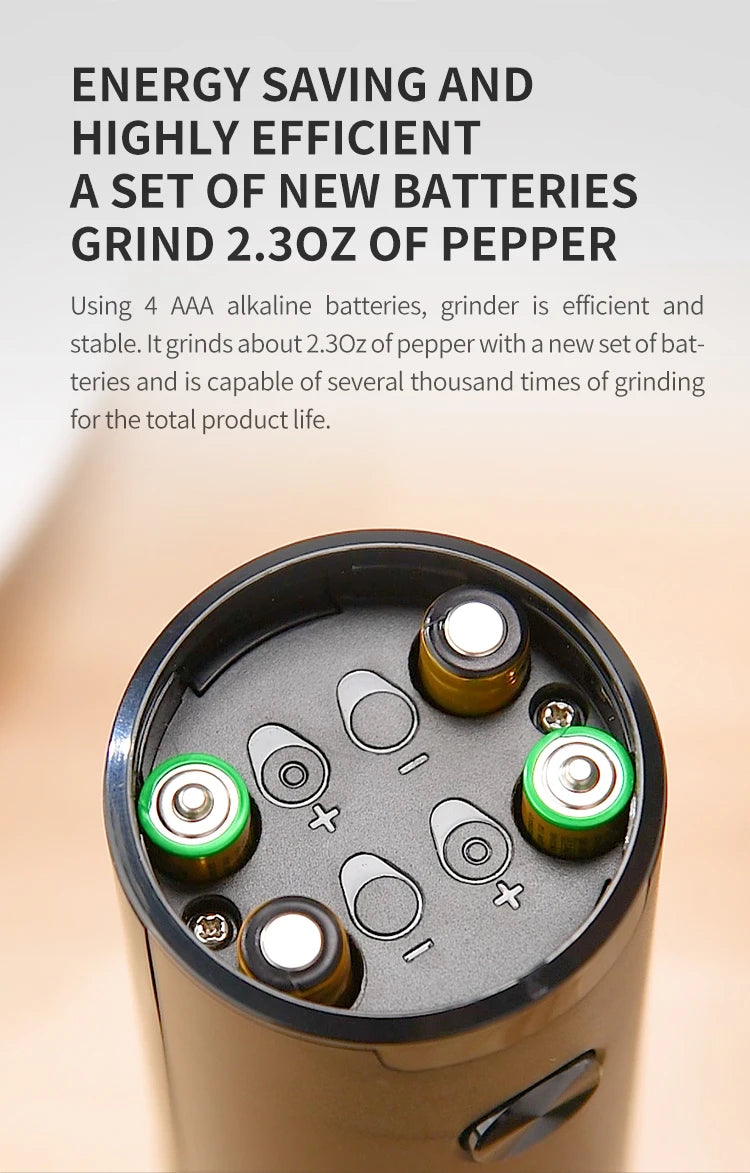 SuperGrinder: Automatic Salt Pepper Grinder