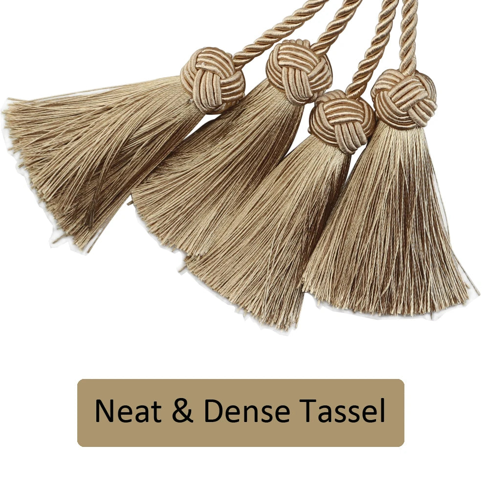Curtain Tiebacks With 2 Head Tassels