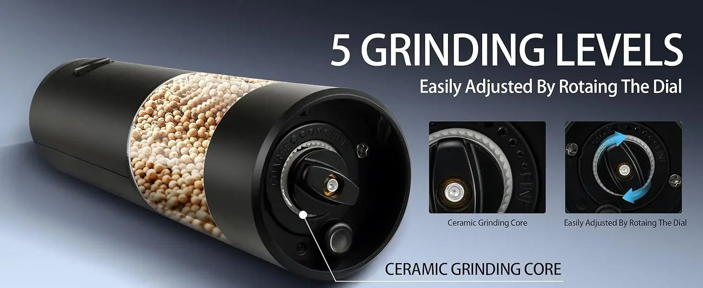 SuperGrinder: Automatic Salt Pepper Grinder