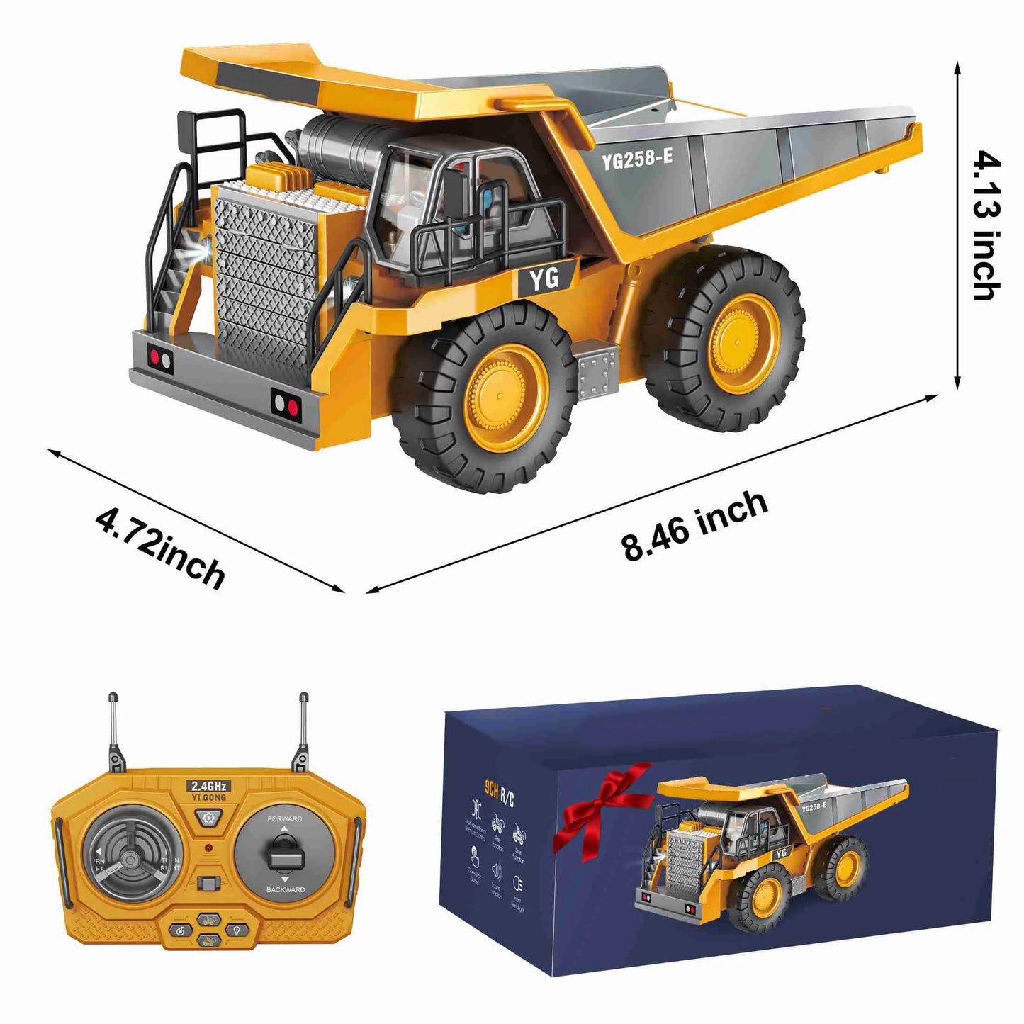 MegaMover™ 9-Channel Remote Control Dump Truck