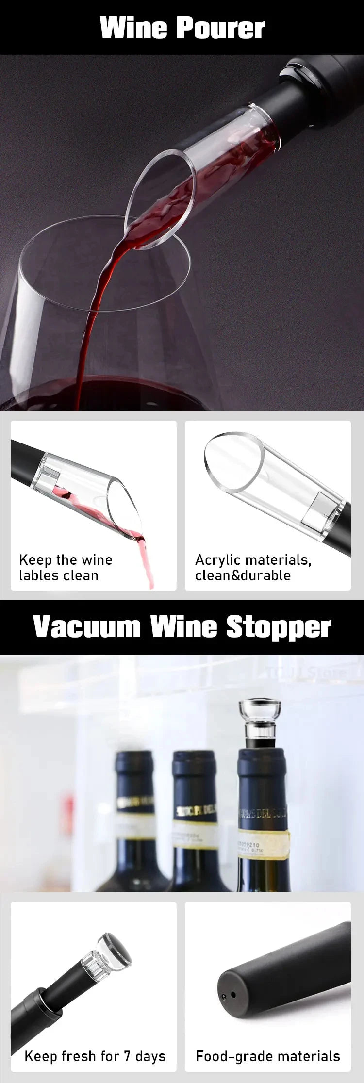 Rechargeable Electric Wine Opener
