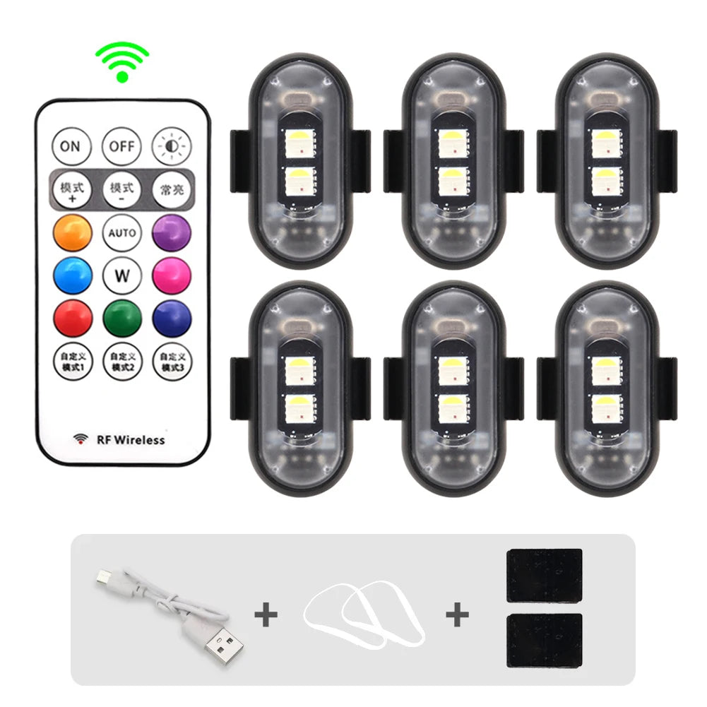 Lumipro™ – Wireless RGB LED Lights with Remote Control