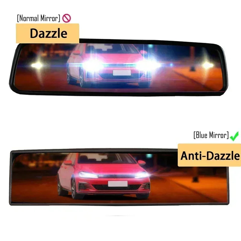 WideView™ – Anti-Glare Panoramic Rearview Mirror