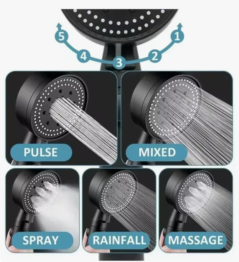 Super Shower Head - 5 Modes