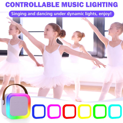 [IMPORTED] PartyBox Duo – Mini Wireless Karaoke Speaker with 2 Microphones & RGB Lights