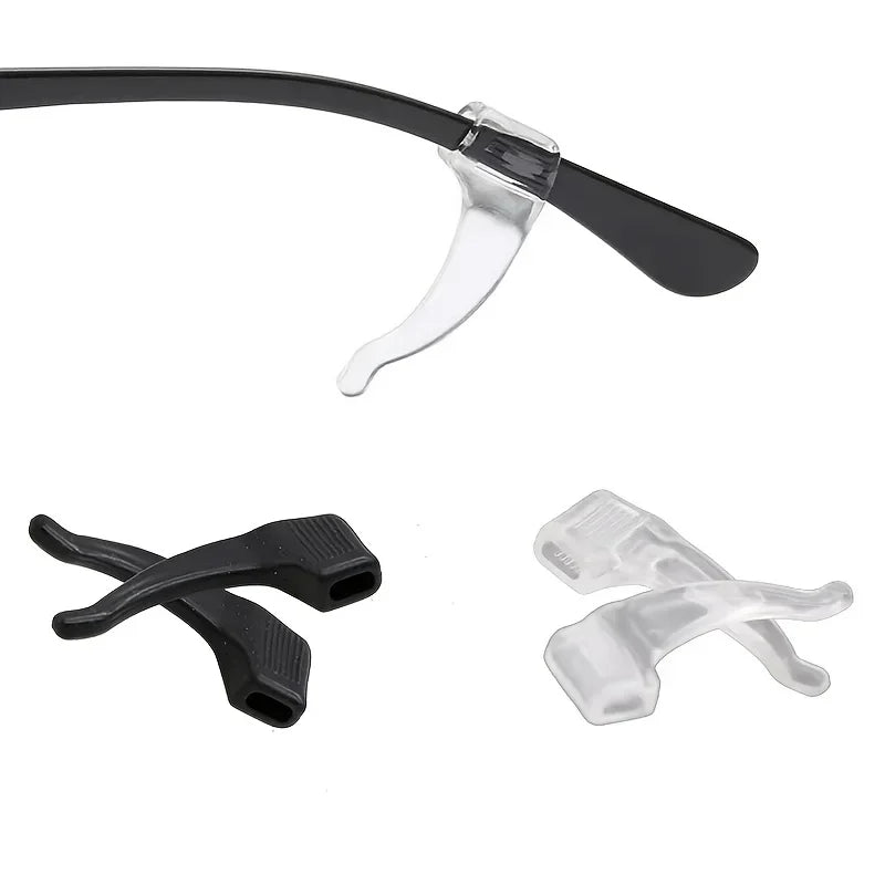 AirFlex Comfort Ear Grips — Secure Fit Silicone Pads for Glasses