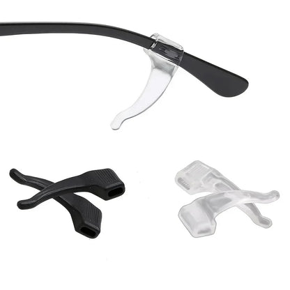 AirFlex Comfort Ear Grips — Secure Fit Silicone Pads for Glasses