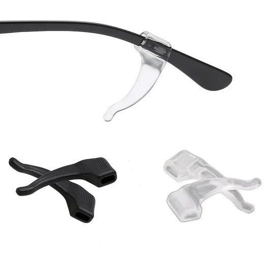 AirFlex Comfort Ear Grips — Secure Fit Silicone Pads for Glasses