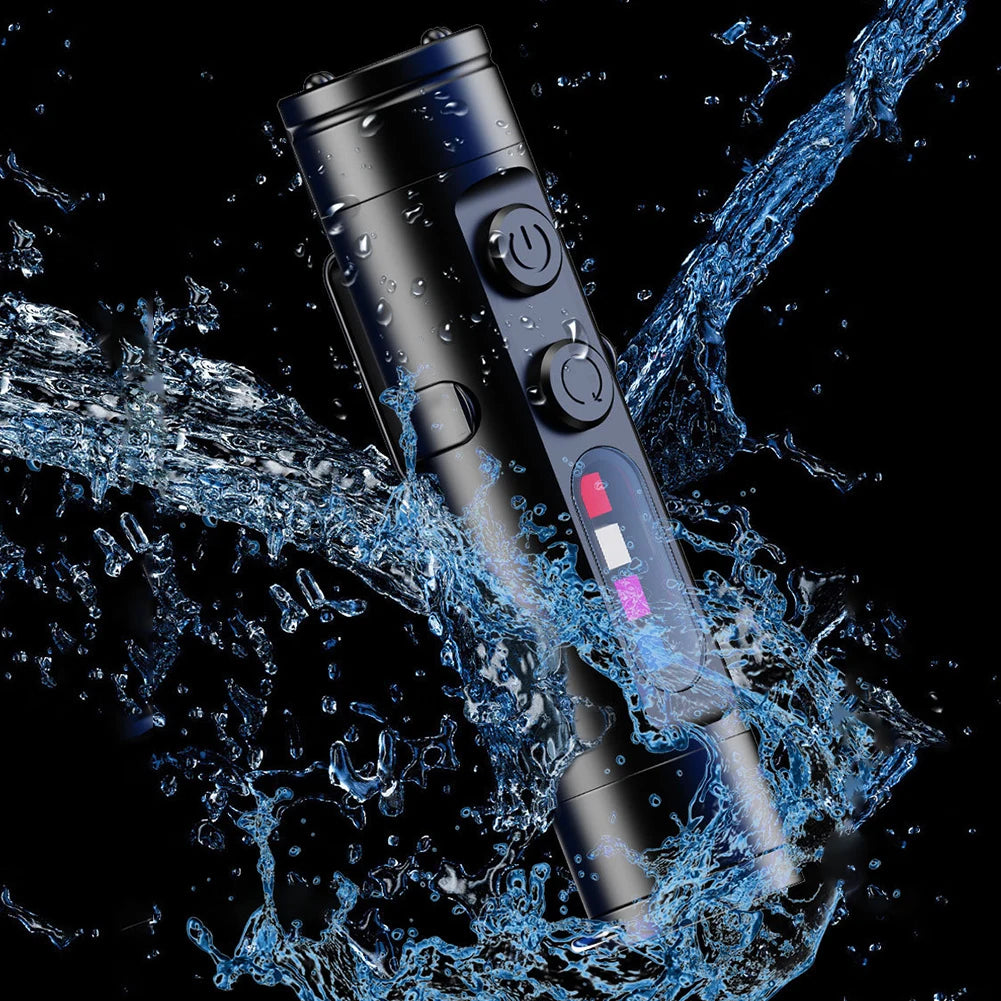 Pocket Beam: Mini Super Bright Flashlight for Camping, Emergencies & Hands-Free Use