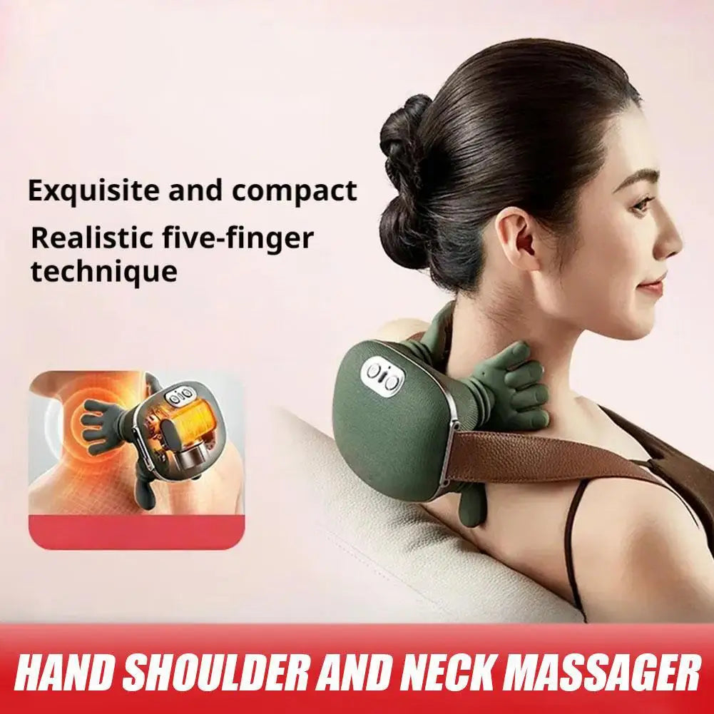 NeckPRO – Deep Tissue Neck & Shoulder Massager (Green)