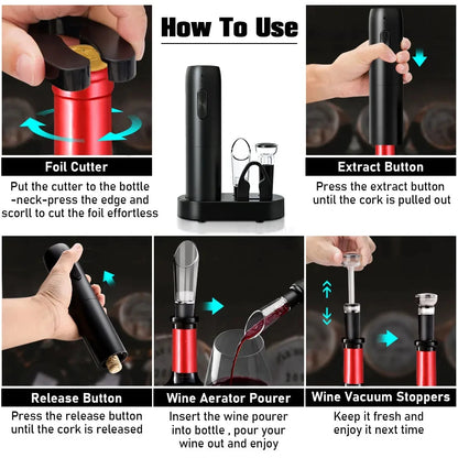 Rechargeable Electric Wine Opener
