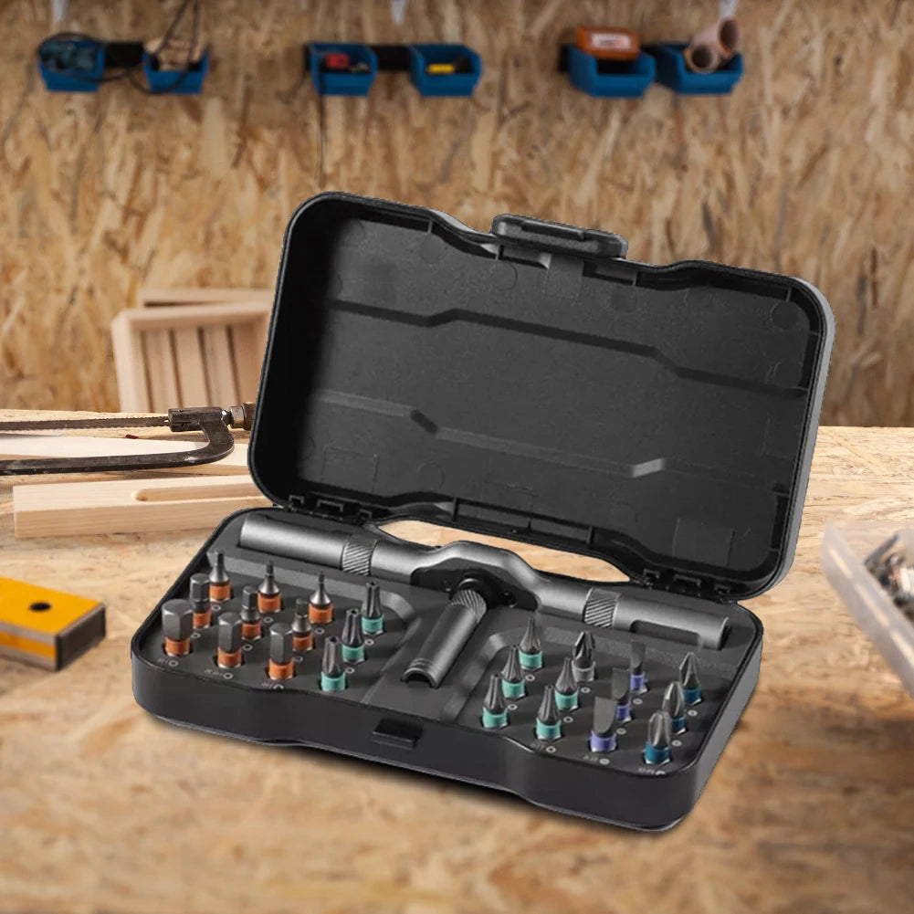 MagScrew™ 24-in-1 Ratchet Precision Screwdriver Set