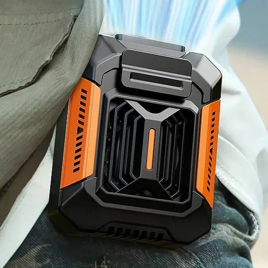 Portable Waist AC with PowerBank