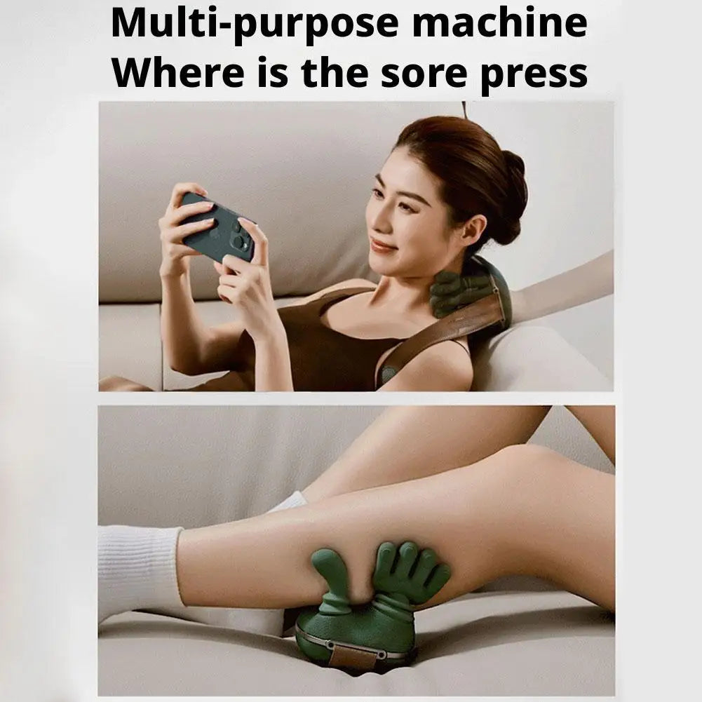 NeckPRO – Deep Tissue Neck & Shoulder Massager (Green)