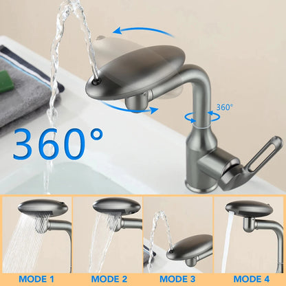WashPro™ Hot & Cold Basin Faucet with Sprayer