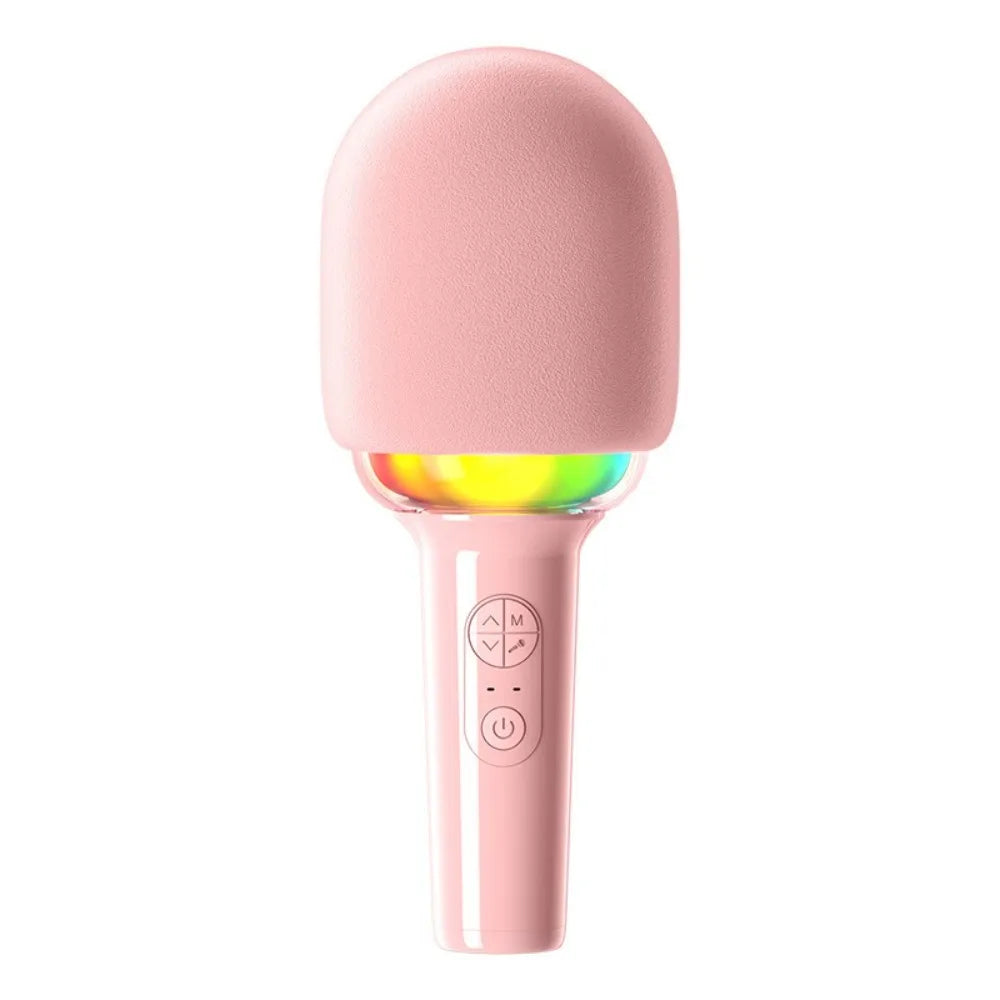 EchoGlow RGB Karaoke Microphone