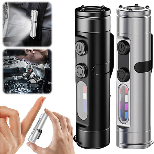 Pocket Beam: Mini Super Bright Flashlight for Camping, Emergencies & Hands-Free Use