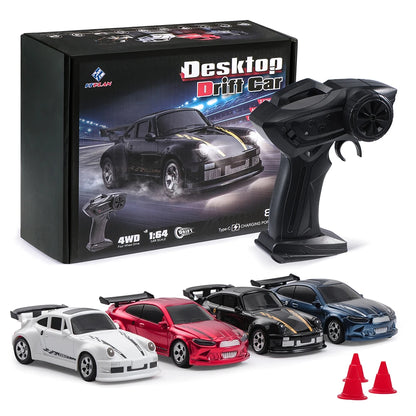 TurboRacer X1 Mini Remote Control Car – 1:64 Scale High-Speed RC Vehicle