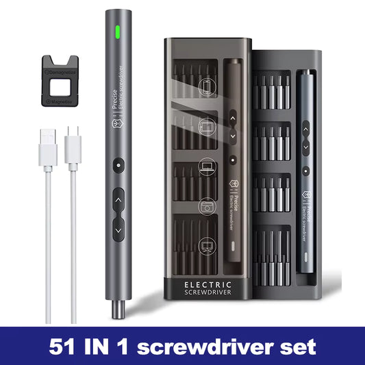 ProFix Precision Electric Screwdriver Set (Smart Torque Control | USB-C Rechargeable)