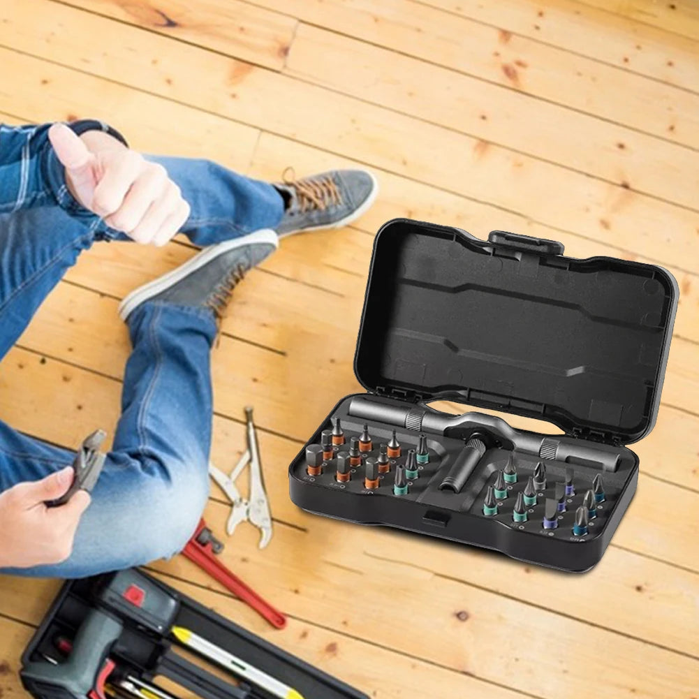 MagScrew™ 24-in-1 Ratchet Precision Screwdriver Set