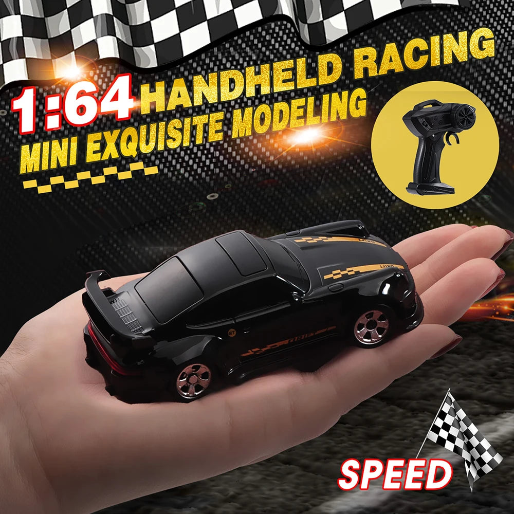 TurboRacer X1 Mini Remote Control Car – 1:64 Scale High-Speed RC Vehicle